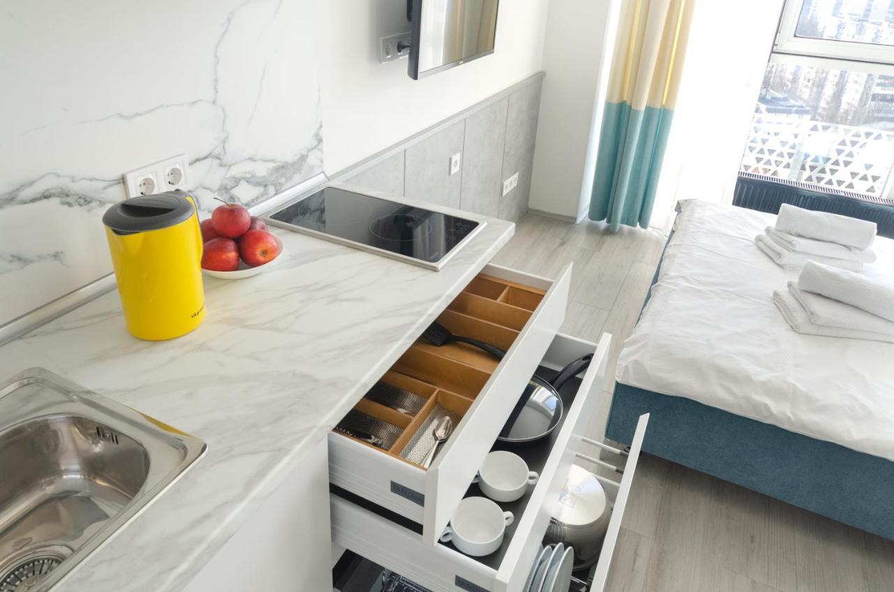 New Apartment Near Railway Station 1A Kiev Dış mekan fotoğraf